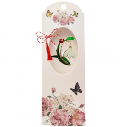 Ambalaje Martisor 100/set cu flori si fluturi, cutii brosa Ambalaje Martisor 100/set cu flori si fluturi, cutii brosa