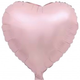 Balon Folie Inima Soft Pink...