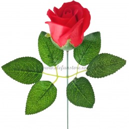 Set 5 crengute duble cu frunze de trandafir