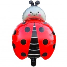 Balon folie buburuza rosie...