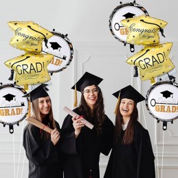 Baloane Absolvire Toca Aurie 78cm