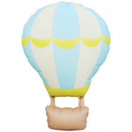 Balon cu aer cald bleu, din...