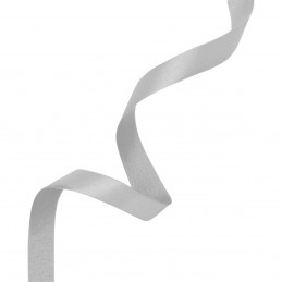 Panglica de satin argintiu...