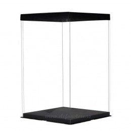 Cutie acetofan 40 cm, capac negru