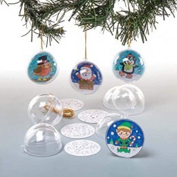 Glob Acrilic Transparent 8 cm Glob Acrilic Transparent 8 cm