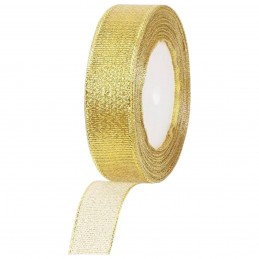 Panglica lurex auriu 2cm, 22m