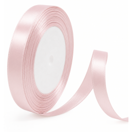 Panglica satin roz pal 1cm,...