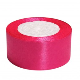 Panglica satin fucsia 4cm, 22m