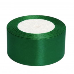 Panglica satin verde inchis...