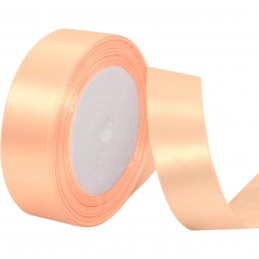 Panglica satin somon 2cm, 22m