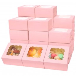 Cutie roz 10x10x6.5cm cu...
