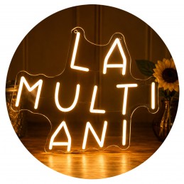 Semn luminos neon LA MULTI...