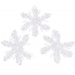 Fulgi decorativi 15cm, 3/set