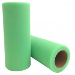 Rola tulle verde menta C29...