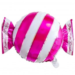Balon Folie Bomboana Roz cu...