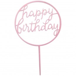 Topper acrilic HAPPY...