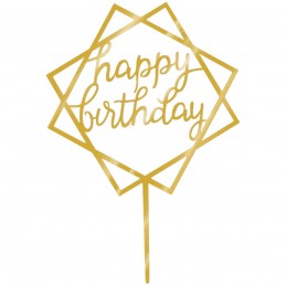 Topper acrilic HAPPY...