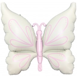 Balon folie fluture white...