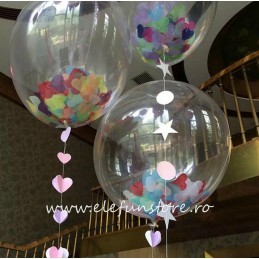Balon BOBO Transparent 61 cm