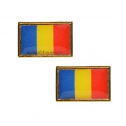 Set 2 Insigne Steag Romania