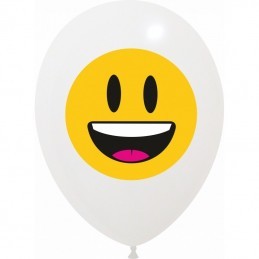 Set 10 baloane Mix Emoji Party
