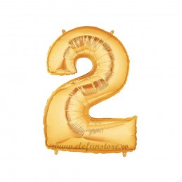 Balon Cifra 2 Aurie 100cm