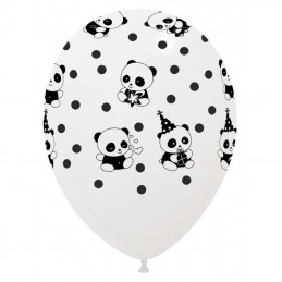 Set 10 baloane Panda Party