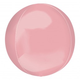 Balon Sfera 3D 60cm Roz Metalizat