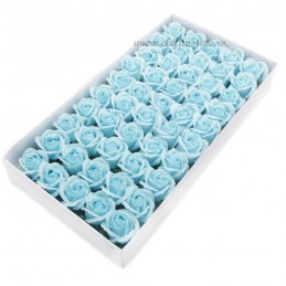 Set 50 Trandafiri de Sapun Bleu