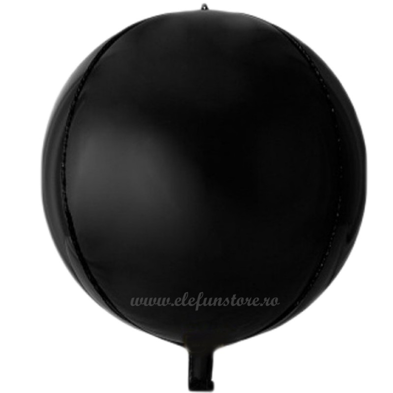 Balon Sfera 3D 60cm Negru