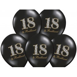 Set 5 baloane Majorat 18 & Brilliant