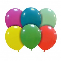 Set 100 Baloane Multicolore 13 cm