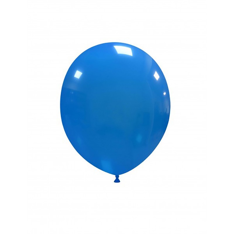 Set 100 Baloane Albastru Deschis 13 cm