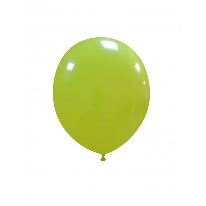 Set 100 Baloane Verde Lime 13 cm