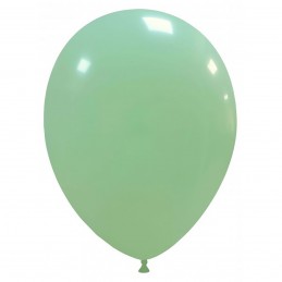 Set 100 Baloane Pastel Verde Menta 30cm