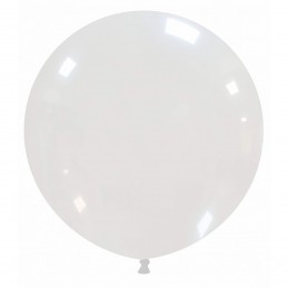 Set 50 Baloane Jumbo Transparente 48 cm