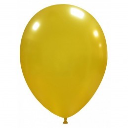 Set 100 Baloane Aurii Metalizate 26 cm