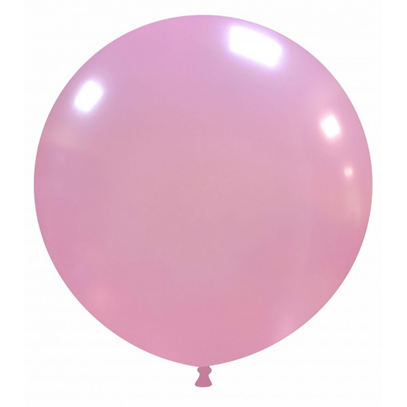 Balon Jumbo Roz Metalizat 80 cm