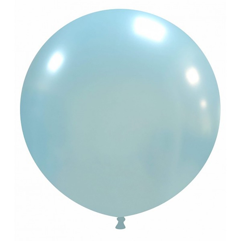 Balon Jumbo Bleu Metalizat 80 cm