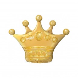 Mini Balon Folie Coroana Aurie