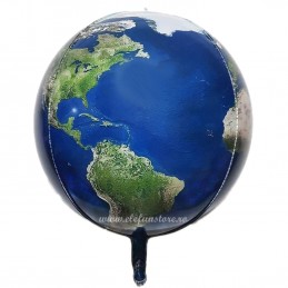 Balon Sfera 3D Glob Pamantesc 60cm