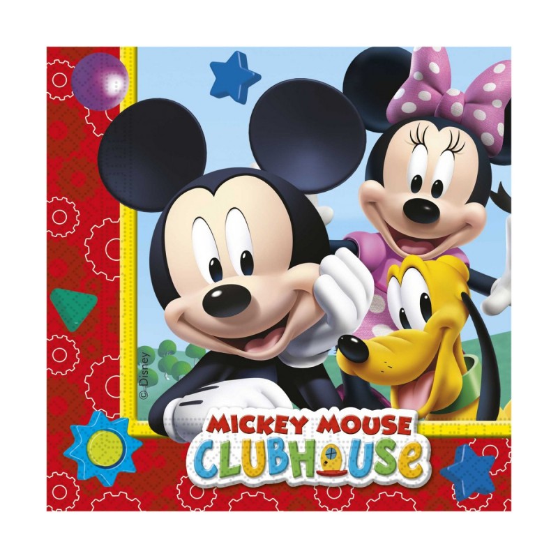 Set 20 servetele Clubul lui Mickey Mouse