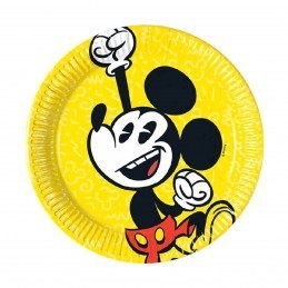 Set 8 farfurii Cool Mickey Mouse 20 cm