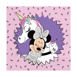 Set 20 servetele Minnie Mouse Unicorn