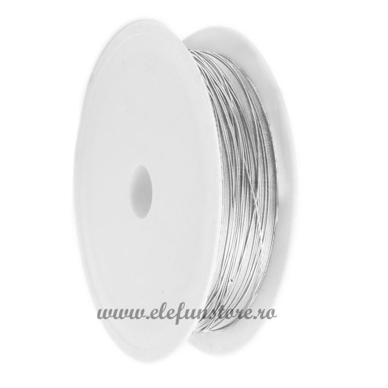 Sarma Modelaj Argintie 50m*0.37mm