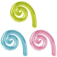 Baloane Forma Spirala Cârlionț