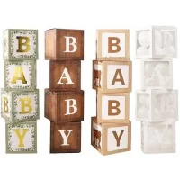 Cutii cuburi BABY, LOVE